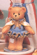 Enesco Cherished Teddies Figurine - Claudia - You Take Center Ring With Me