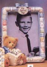 Enesco Cherished Teddies Frame - Photo Frame - My Special Day Christopher