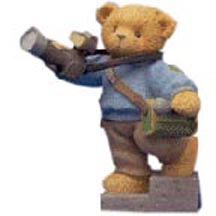 Enesco Cherished Teddies Figurine - Luke - A Picture Is A Memory You Can Cherish Forever