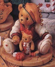 Enesco Cherished Teddies Figurine - Meri - Handsewn Holidays