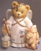 Enesco Cherished Teddies Figurine - Celeste - An Angel To Watch Over You