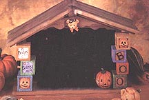 Enesco Cherished Teddies Display - Beary Scary Halloween House