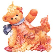 Enesco Cherished Teddies Figurine - Nathan - Leave Your Worries Behind