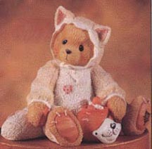 Enesco Cherished Teddies Figurine - Tabitha - You're The Cat's Meow