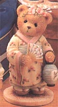 Enesco Cherished Teddies Figurine - Machiko - Japan  Love Fans A Beautiful Friendship
