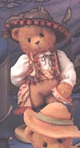 Enesco Cherished Teddies Figurine - Fernando - Spain  You Make Every Day A Fiesta