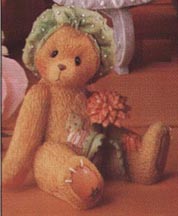 Enesco Cherished Teddies Figurine - Dahlia - You're The Best Pick Of The Bunch