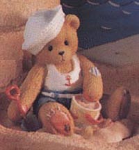 Enesco Cherished Teddies Figurine - Gregg - Everything Pails In Comparison To Friends