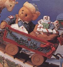 Enesco Cherished Teddies Figurine - Tony - A First Class Delivery For You