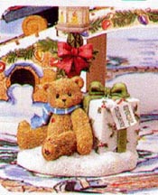 Enesco Cherished Teddies Accessory - Street Lamp/Bear