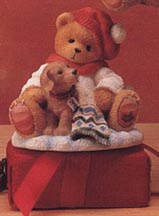 Enesco Cherished Teddies Figurine - Lee - You're A Bear's Best Friend