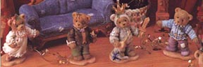 Enesco Cherished Teddies Figurine - Nutcracker Suite Collector Set - Herr Drosselmeyer, Mouse King, Clara, And Boy Prince
