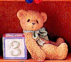 Enesco Cherished Teddies Figurine - Teddy And 3