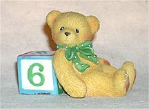 Enesco Cherished Teddies Figurine - Teddy And 6