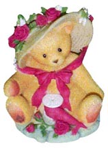 Enesco Cherished Teddies Figurine - Janet - You're Sweet As A Rose