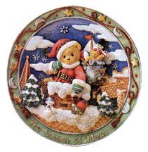 Enesco Cherished Teddies Ornament - Gingerbread Bear
