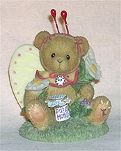Enesco Cherished Teddies Figurine - You're the Sweetest Thing to Ever Flutter By