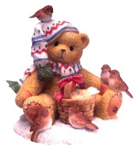 Enesco Cherished Teddies Figurine - Paul - Good Friends Warm The Heart With Many Blessings