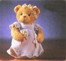 Enesco Cherished Teddies Figurine - So Glad To Be Part Of Your Special Day