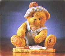 Enesco Cherished Teddies Figurine - Kyle - Even Though We're Far Apart, You'll Always Have A Place In My Heart