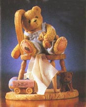 Enesco Cherished Teddies Figurine - Joseph - Everyone Has Their Old Friends' To Hug