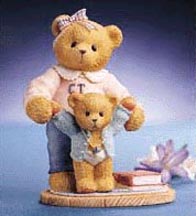 Enesco Cherished Teddies Figurine - Delia - You're The Beary Best Babysitter