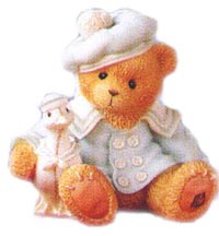 Enesco Cherished Teddies Figurine - Cole - We've Got A Lot To Be Thankful For