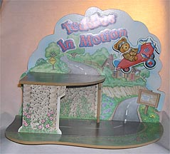 Enesco Cherished Teddies Display - Teddies In Motion Display