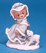 Enesco Cherished Teddies Figurine - Felicia - Joy To The World