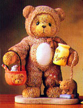 Enesco Cherished Teddies Figurine - Honey - You're A Good Friend That Sticks Like Honey