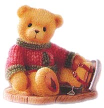 Enesco Cherished Teddies Figurine - Jerome - Can't Bear The Cold Without You