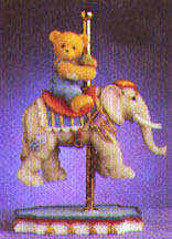 Enesco Cherished Teddies Figurine - Ivan - I've Packed My Trunk And I'm Ready To Go
