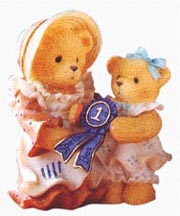 Enesco Cherished Teddies Figurine - Simone And Jodi - I've Always Believed In You