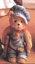 Enesco Cherished Teddies Figurine - Tiny Ted-bear - God Bless Us Everyone