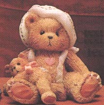 Enesco Cherished Teddies Figurine - Phoebe - A Little Friendship Is A Big Blessing