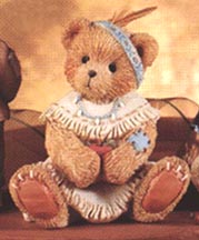 Enesco Cherished Teddies Figurine - Winona - Fair Feather Friends