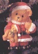 Enesco Cherished Teddies Ornament - Boy Dressed As Santa