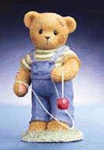 Enesco Cherished Teddies Figurine - Calvin - Life Is Filled With Ups And Downs