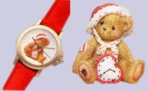 Enesco Cherished Teddies Watch - Val - It's Always Time To Say I Love You