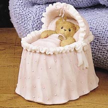 Enesco Cherished Teddies Figurine - Millennium Babies - It's A Girl