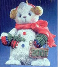 Enesco Cherished Teddies Ornament - Snowbear - Ornament (dated)