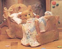 Enesco Cherished Teddies Figurine - Baby - Cradled With Love