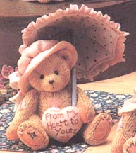Enesco Cherished Teddies Figurine - Victoria - From My Heart To Yours