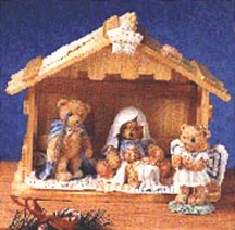Enesco Cherished Teddies Figurine - Nativity Collector Set