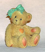 Enesco Cherished Teddies Figurine - Jacki - Hugs And Kisses
