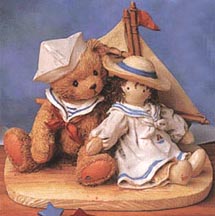 Enesco Cherished Teddies Figurine - Zachary - Yesterday's Memories