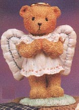 Enesco Cherished Teddies Figurine - Angie - I Brought The Star