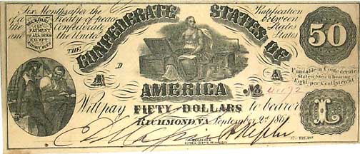 Confederate States Currency photo