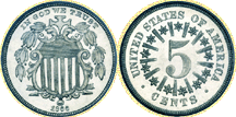 Shield Nickels