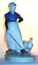 Royal Copenhagen Figurine - Goose Girl